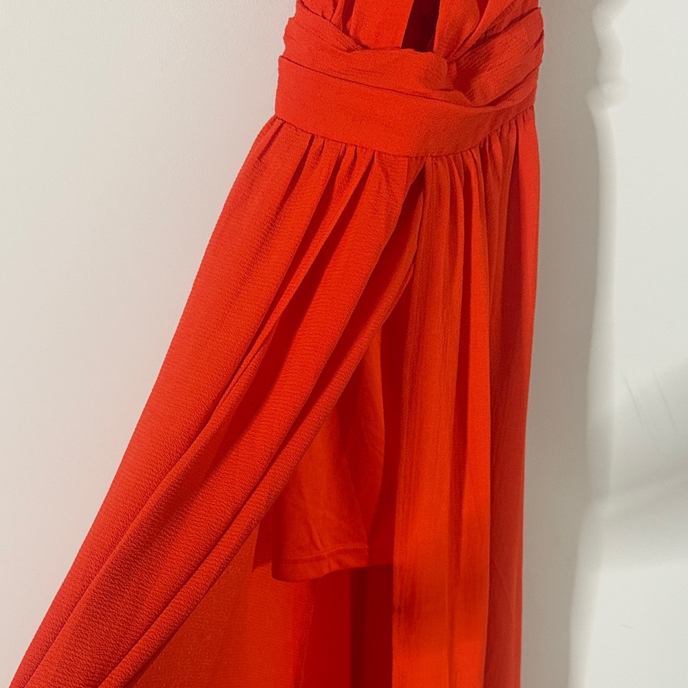 Miss Avenue Vibrant Red Maxi Dress - Picture 4 of 5